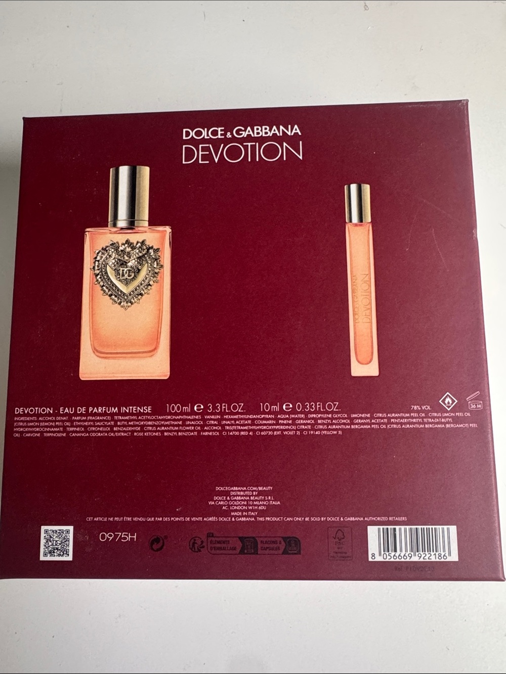 Dolce & Gabbana Amber and Gold Perfume Set - Picture 4 of 4